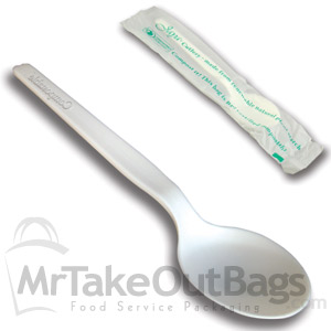 Compostable Spoons - Individually Wrapped 6