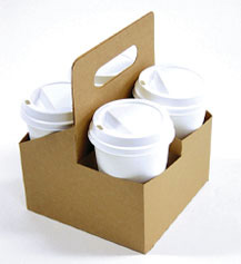 cup drink carriers carrier packaging holder mrtakeoutbags coffee cafe portavasos ice cream cups