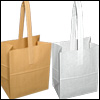 Kraft & White Tin Tie Bags