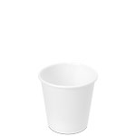 4 oz. White Paper Coffee Cups by Dart / Solo