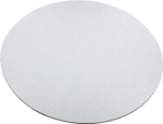 Round Mottled White Cake Boards (non-grease resistant)
