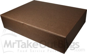 19 x 14 White Corrugated Half Sheet Cake Board - 50/Case