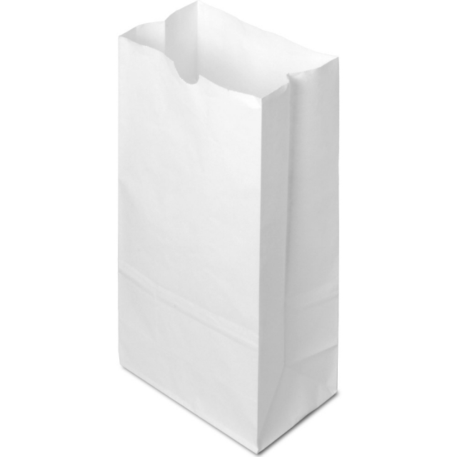 12lb. White Kraft SOS Bags