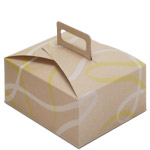 Stackable Handled Deli/Cupcake Bakery Boxes - Boulangerie - 9 x 7 x 4 in.