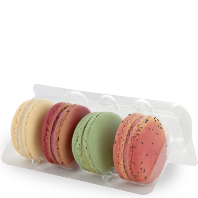 4 Macaron Long Clear Rectangular Insert