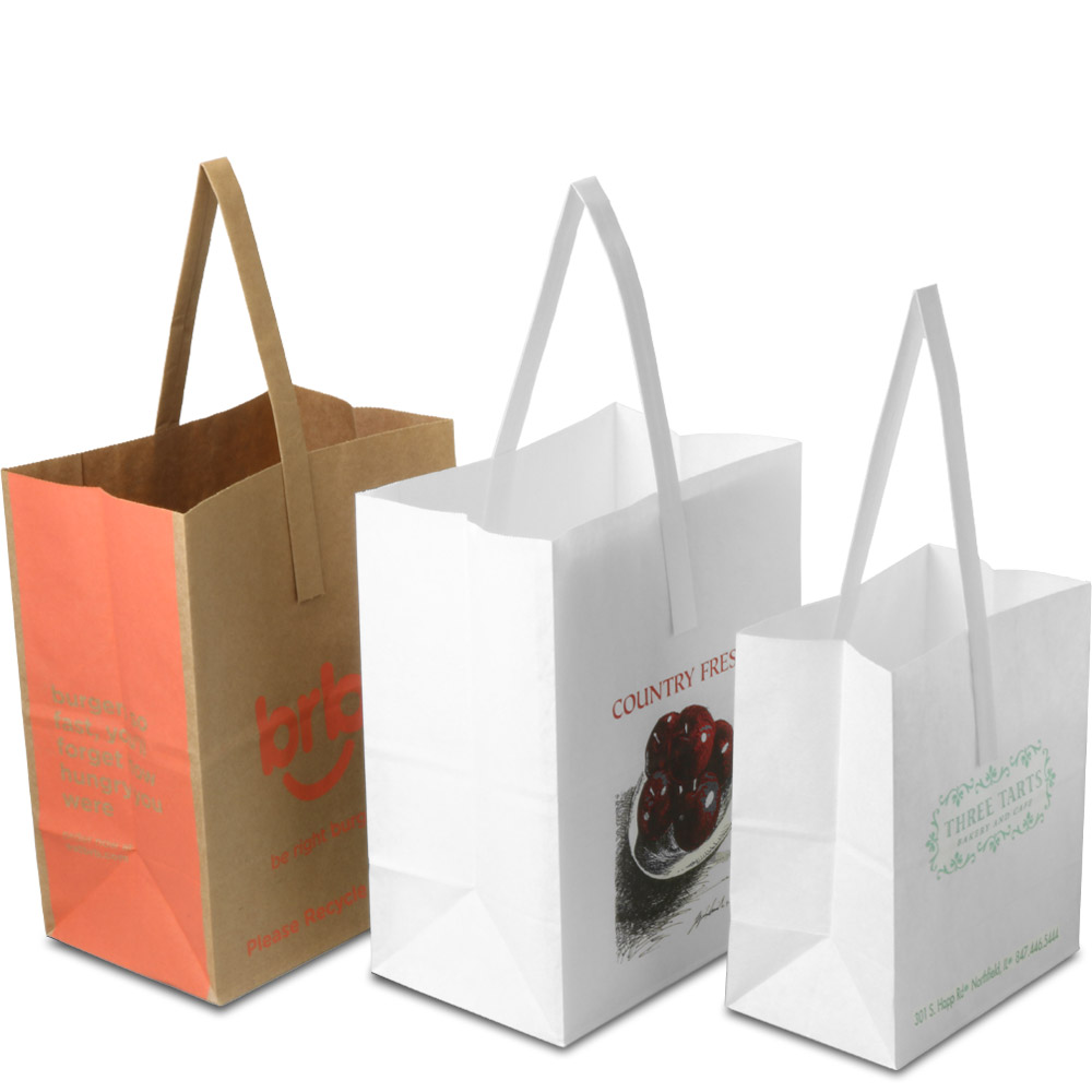 Custom Paper Handled Bags
