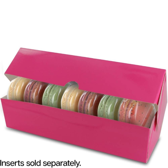 Pink Macaron Box - Fits 7