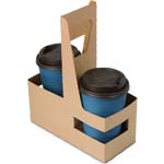 2 Cup Drink Carriers - 8 x 3.63 x 10.25"