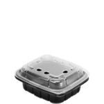 Fried Food Takeout Container and Lid Combo Pack - 14 oz.