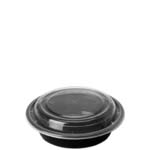16 oz. Microwavable Round Bowl with Clear Dome Lid