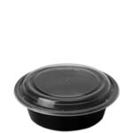 32 oz. Microwavable Round Bowl with Clear Dome Lid
