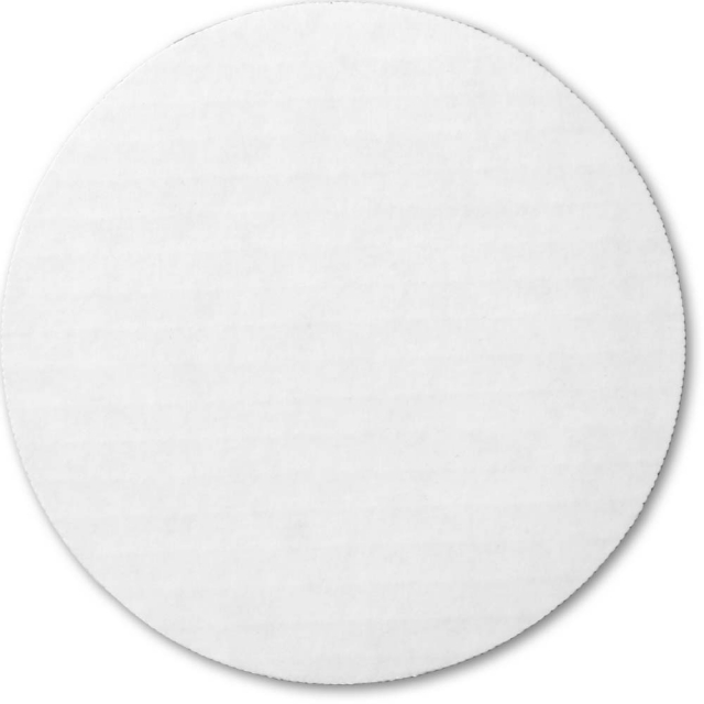 6" White Cake Board with Grease Resistant Coating