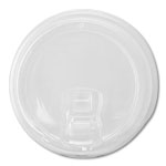 Fineline Clear Strawless Sipper Lid (Fits 12 oz. Squat, 16, 20, 24 oz. Fineline Cold Cups)