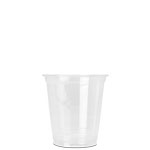 8 oz. Fineline Clear Plastic Cold Cup