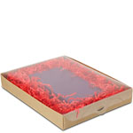 Clear View Gift Boxes -9-7/8 x 7-1/2 x 1-3/8 in.