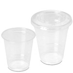 Fineline Clear Plastic Cold Cups