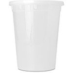 32 oz. Round Deli Style Container with Lid