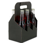 6 Pack Bottle Carrier - Black