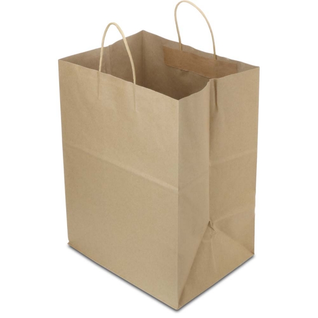 Brown Kraft Take Out Bag - 12 x 9 x 15.75 in.