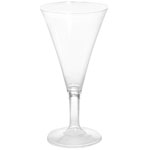 2.7 oz. Clear Poly Champagne Flutes