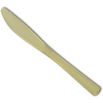 Gold Disposable Table Utensil Knife 8"