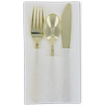 Gold Cutlery Pocket Napkin Set