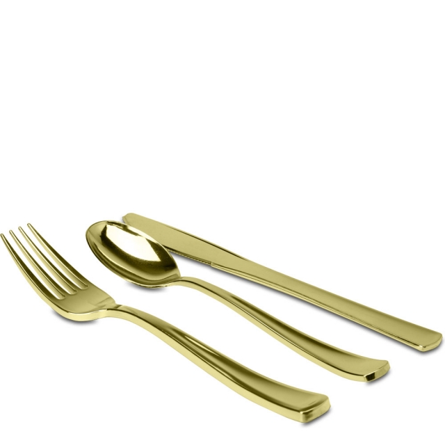 Gold Heavyweight Cutlery Combo Pack