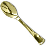 Gold Heavyweight Serving Spoon 9.5"