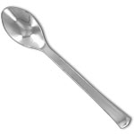 Tiny Silver Tasting Spoons 4"