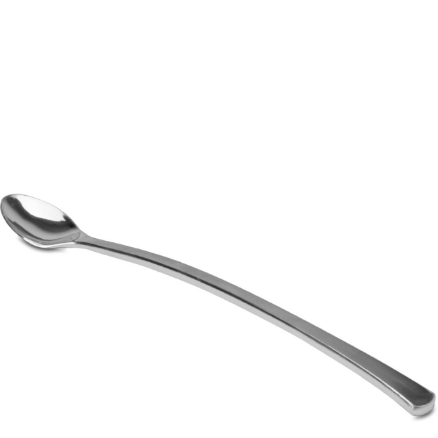 Silver Long Handle Cocktail Spoons 6"