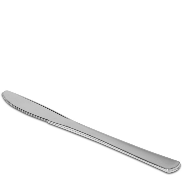 Silver Disposable Table Utensil Knife 8"