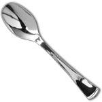 Silver Heavyweight Serving Spoon 10"