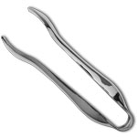 Silver Serving Tongs 8.5"