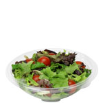 16 oz. On-The-Go Clear 7 in. PET Salad Bowl