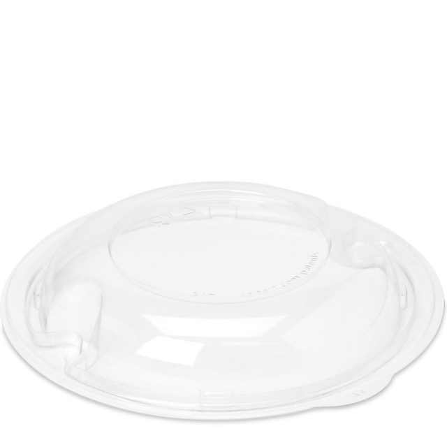 7 in. On-The-Go Clear PET Salad Bowl Lid