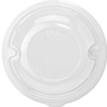 7 in. On-The-Go Clear PET Salad Bowl Lid