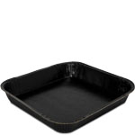 Recyclable Black Baking Tray - 8 x 8 in.