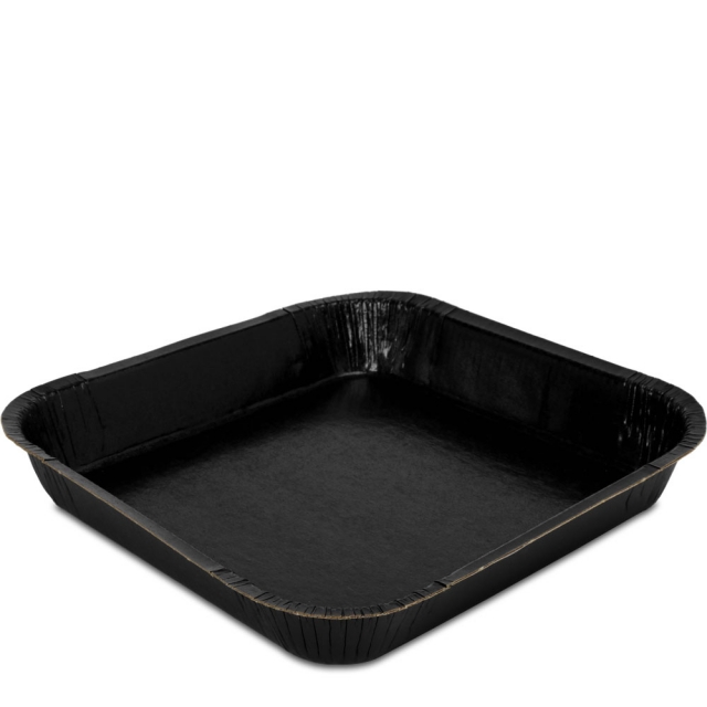 Recyclable Black Baking Tray - 8 x 8 in.