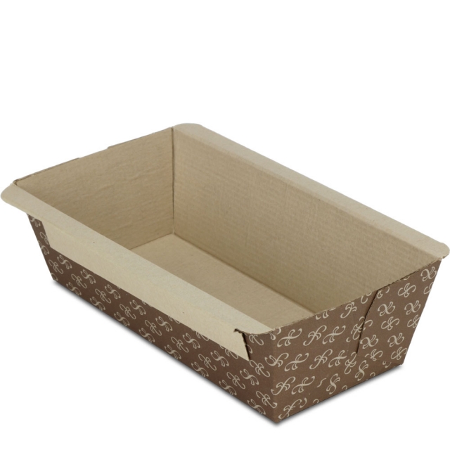 6 x 2.6 x 2 in. Kraft Loaf Baking Pan