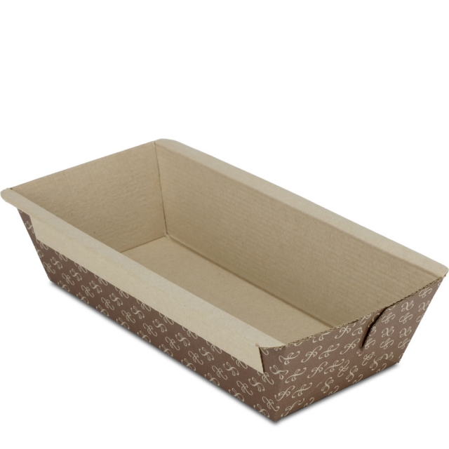 7 x 3 x 2 in. Kraft Loaf Baking Pan