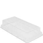 Dome Lid for 7 x 3 x 2 in. Kraft Loaf Baking Pans