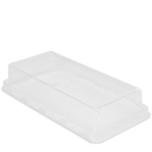 Dome Lid for 7 x 3 x 2 in. Kraft Loaf Baking Pans