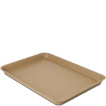 18 x 13 x 1.25  Kraft Disposable Foodservice Lunch Trays