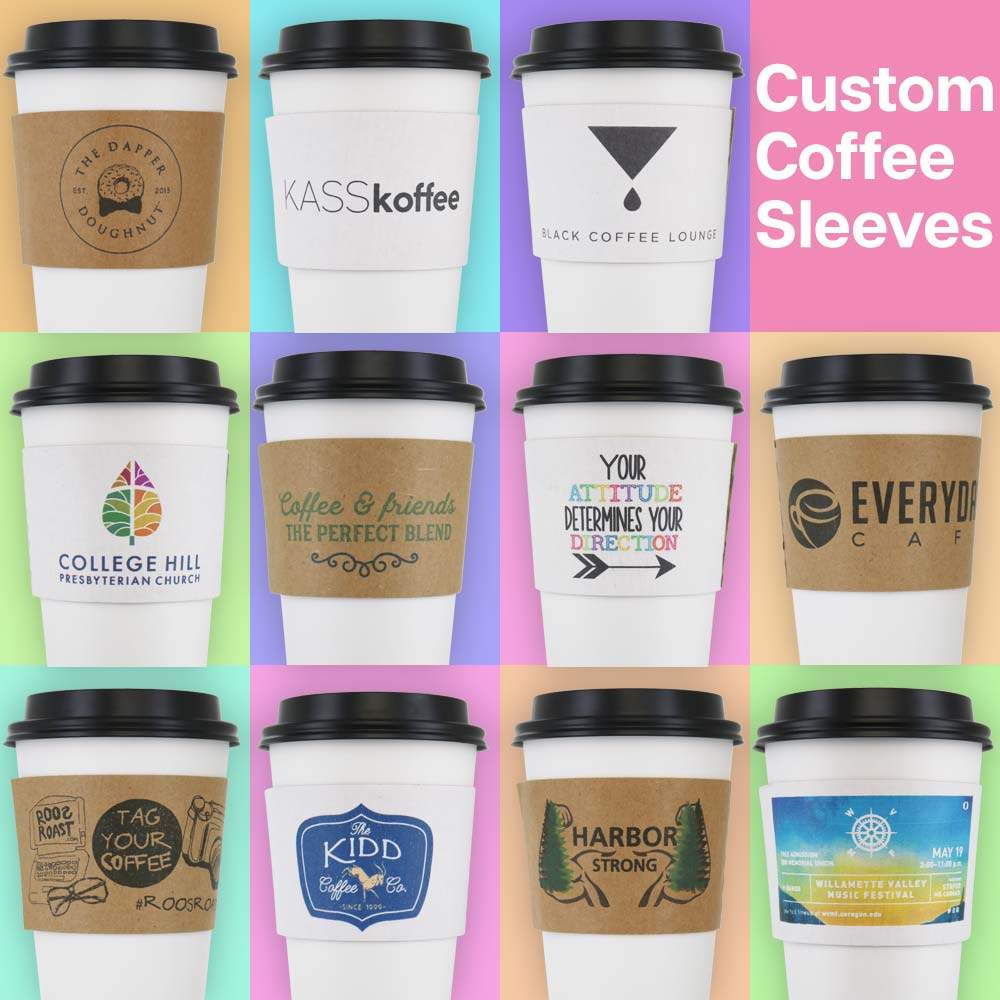 Custom Coffee Sleeves