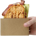 Paperboard Egg Drop Sandwich Box - 5 x 2.5 x 3 in.