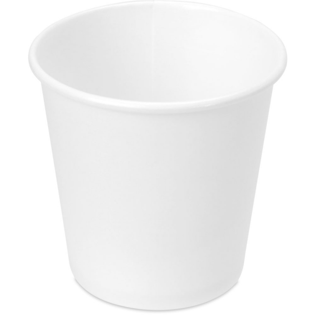 4 oz. White Paper Coffee Cups by Dart / Solo