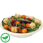 24 oz. Bamboo Compostable Bowl