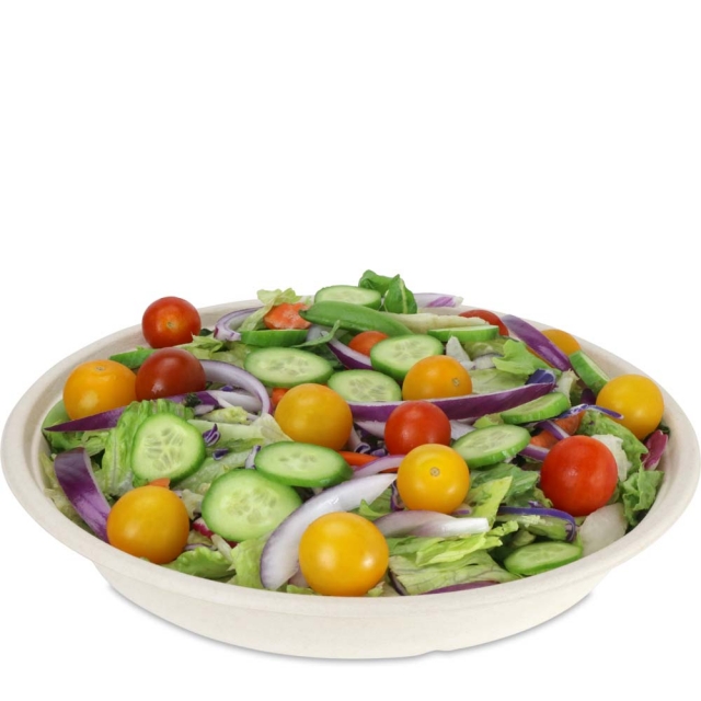 10 in. Designer Round Compostable Plate