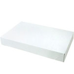 White Frost Pop-up Apparel Box - 15 x 9-1/2 x 2 in.