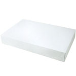 White Frost Pop-up Apparel Box - 17 x 11 x 2-1/2 in.